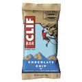 Clif Bar Energy Bar, Chocolate Chip, 2.4oz, PK12 CCC160004